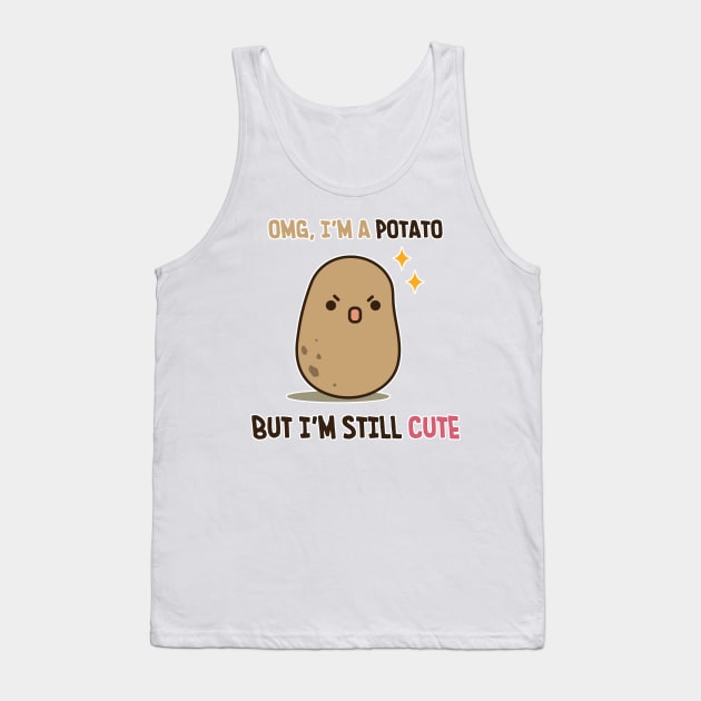 Cute potato is cute Tank Top by clgtart